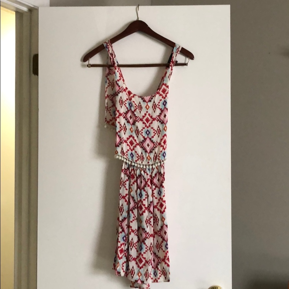 Aztec Print Dress